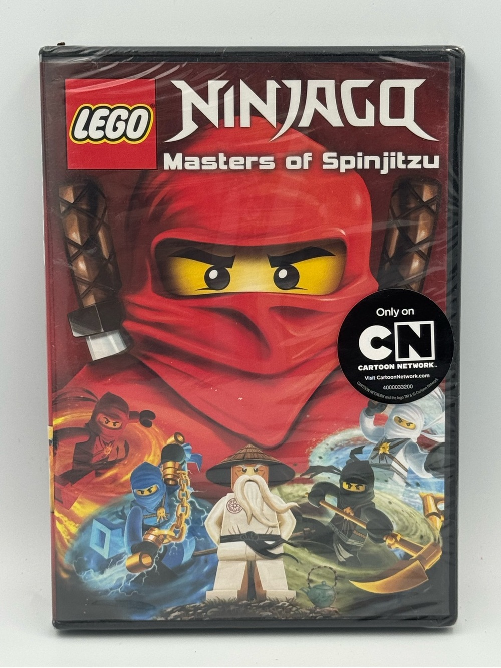 LEGO Ninjago Masters of Spinjitzu DVD 2011 NEW SEALED Cartoon Network